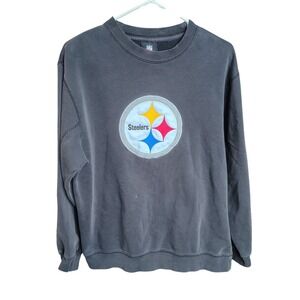 Vtg steelers crewneck NFL distressed sweater